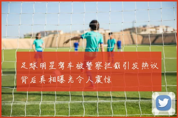 足球明星驾车被警察拦截引发热议背后真相曝光令人震惊